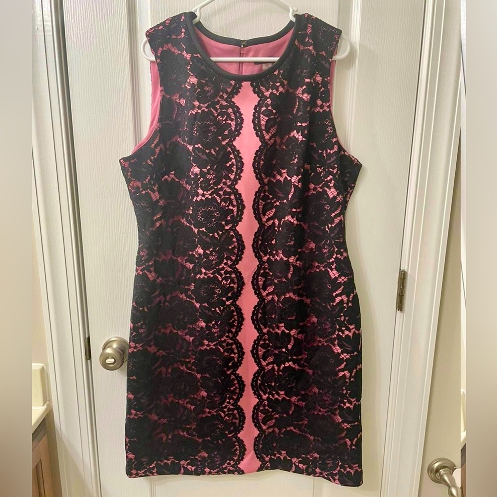 Tommy Hilfiger Scuba Crepe Shealth Dress